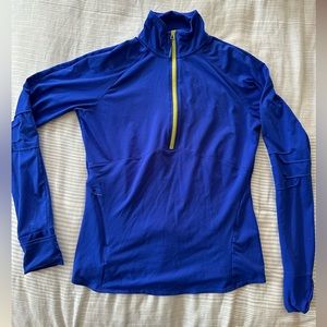Royal blue Athleta 1/2 zip